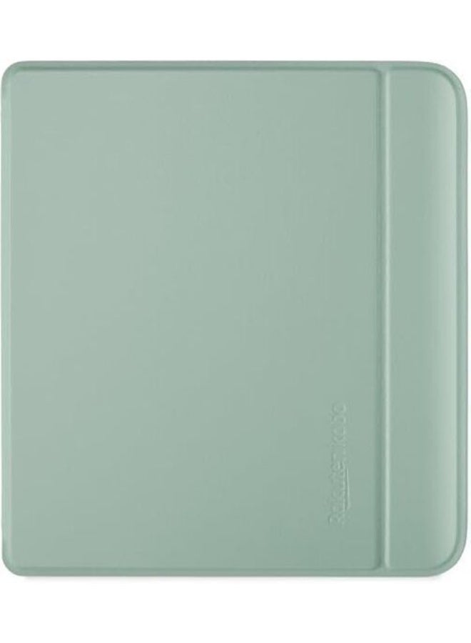 كوبو غلاف Kobo Libra Colour SleepCover | أخضر حدائقي (تصميم أساسي) | تقنية السكون/الاستيقاظ | حامل مدمج ثنائي الاتجاه | جلد نباتي | متوافق مع قارئ الكتب الإلكترونية Kobo Libra Colour مقاس 7 بوصات - Image 1